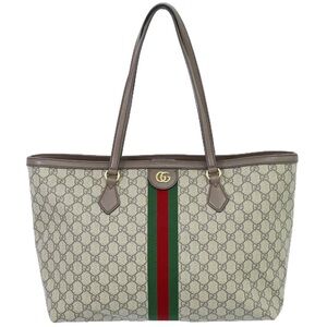 Gucci Beige and Brown Tote Bag